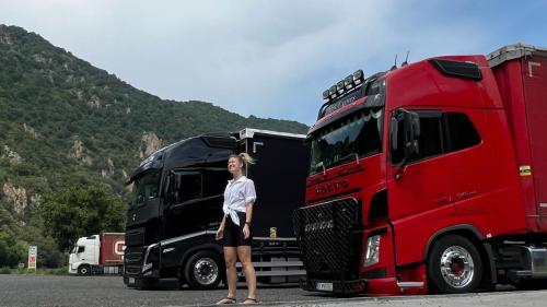 Volvo γυναίκα οδηγός