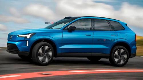 Ανεπίσημο, υποθετικό σχέδιο του νέου Volvo EX60