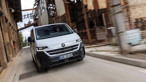 vw transporter panel van δοκιμή