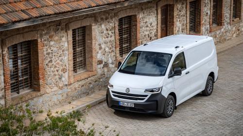 vw transporter panel van δοκιμή