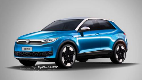 Ανεπίσημα ψηφιακά σχέδια του νέου VW ID.2X του 2026