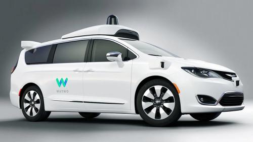 To αυτόνομο minivan της Waymo (Google)