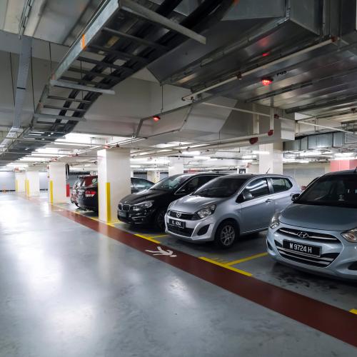 Parking σε σούπερμαρκετ