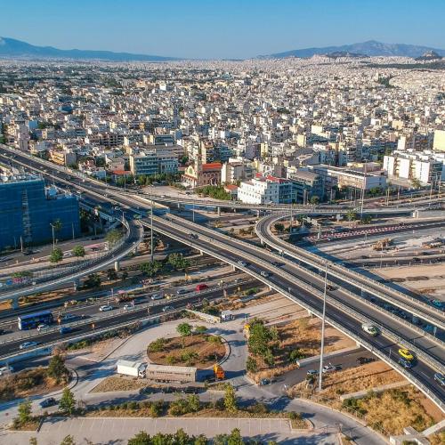 δρόμος στην Αθήνα