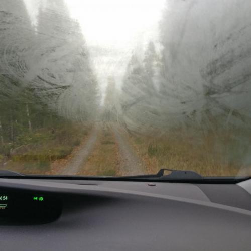 θολωμένο παρμπρίζ