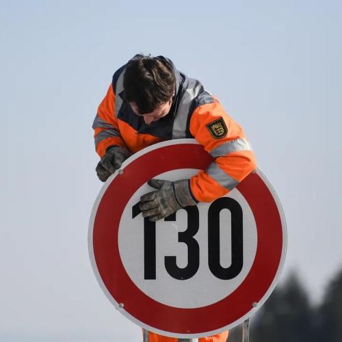 Autobahn speed limit 1