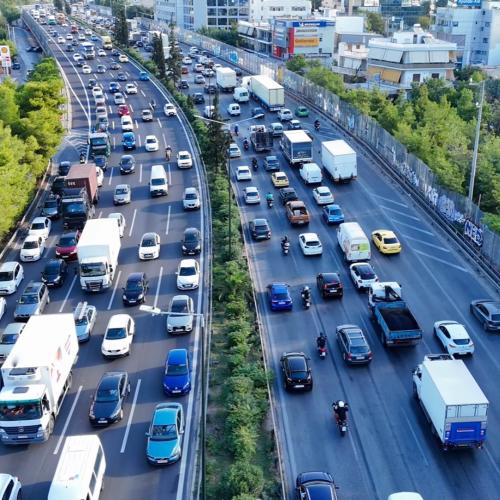 Athens heavy traffic 1
