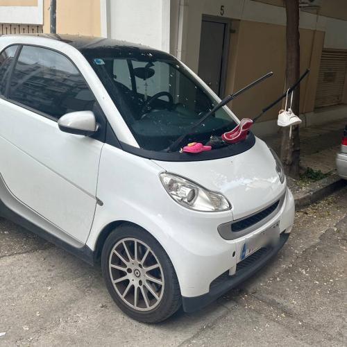 βανδαλισμός παράνομα σταθμευμένου οχήματος