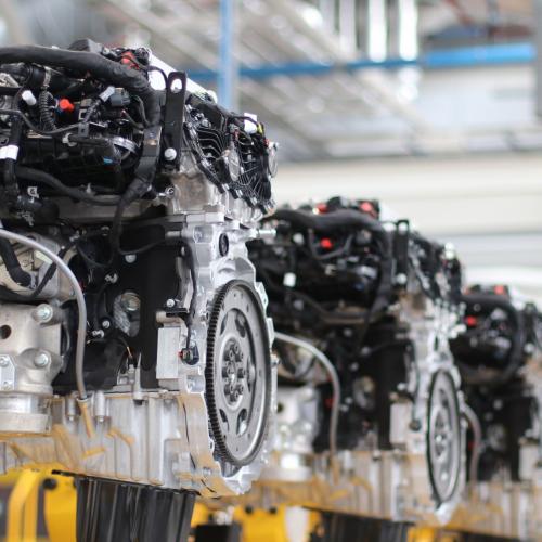 Engine production line