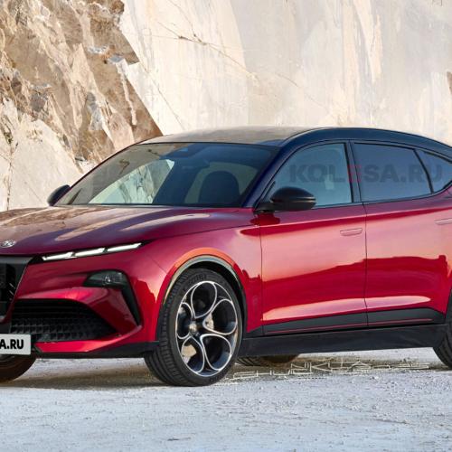 Alfa Romeo Stelvio render