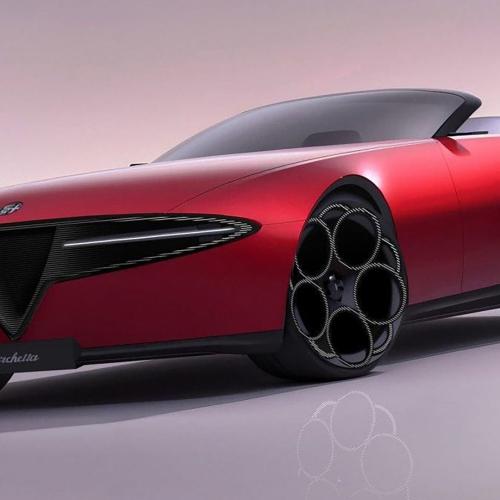Alfa Romeo Barchetta render