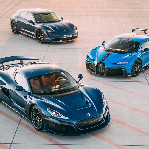 Rimac Porsche Bugatti