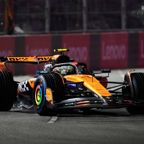 Norris pole position Las Vegas 2025.