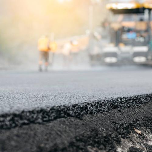 asphalt road