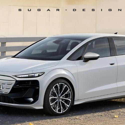 Audi small EV render
