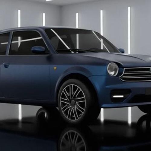 Lancia A112 render