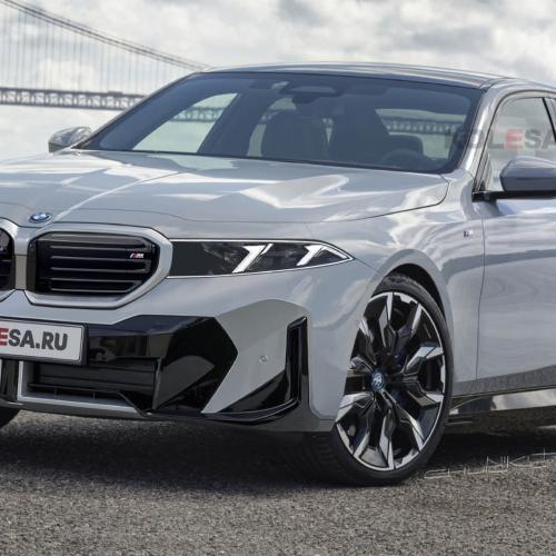 BMW 5 Series 2027 render