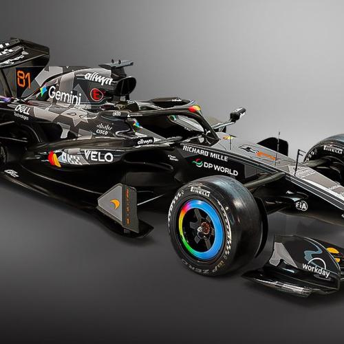 McLaren MCL40 testing livery