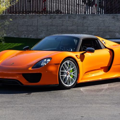 Porsche 918 Spyder auction
