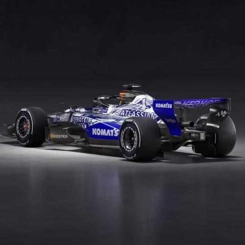 Williams testing livery