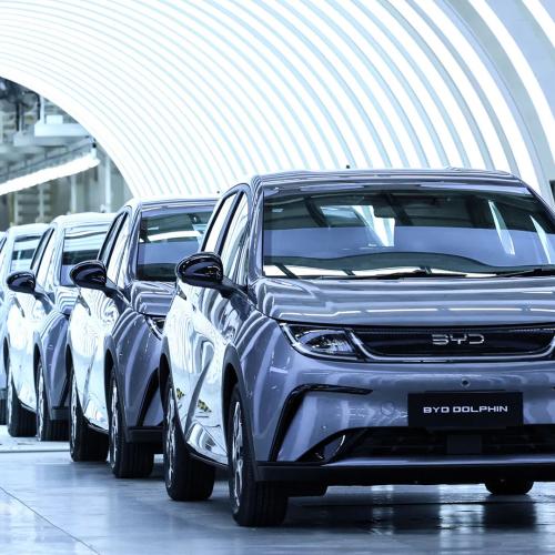 BYD Dolphin factory