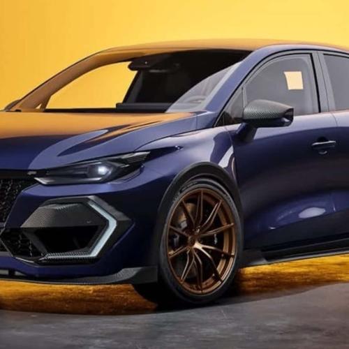 Renault Clio RS Williams render