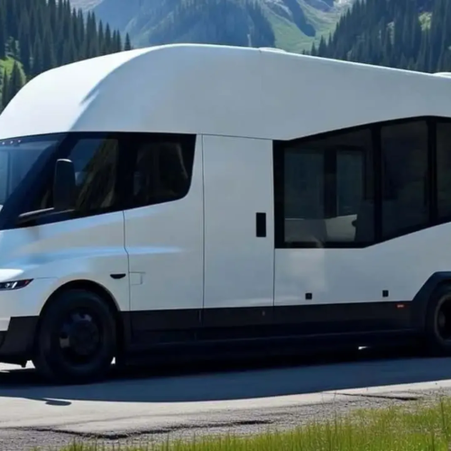tesla camper