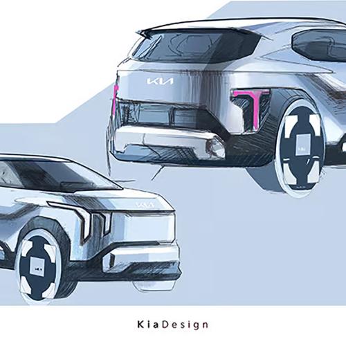 Kia EV2 sketch