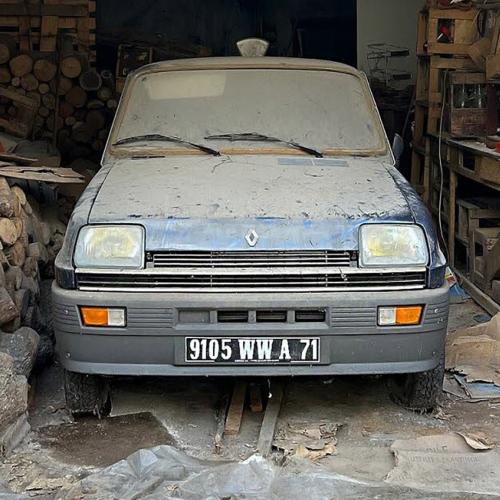 Renault 5 barn find