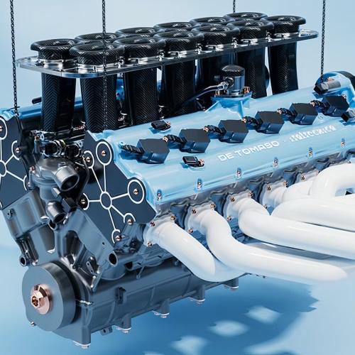 De tomaso P900 V12 engine