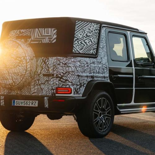 Mercedes G-Class Convertible prototype