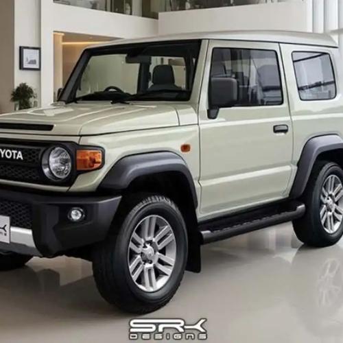 Toyota small 4x4 render