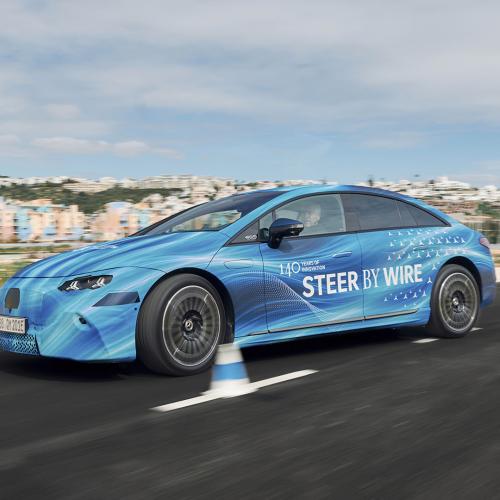 Mercedes EQS steer-by-wire