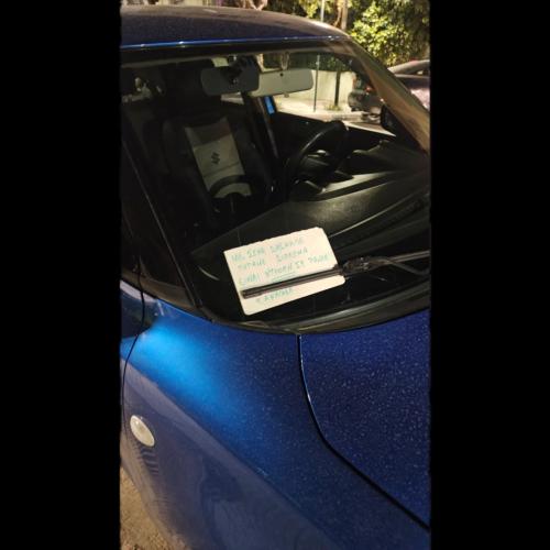 parkarisma sxoli odigon shmeiwma