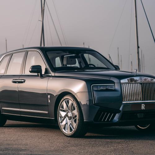 rolls-royce cullinan yachting