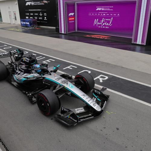Russell pole position GP Canada 2026
