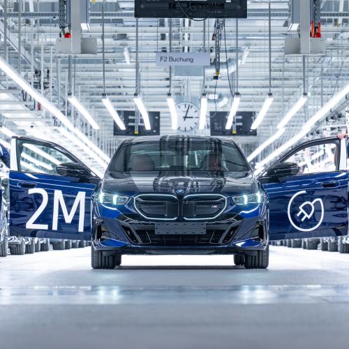 BMW electric production line