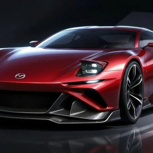 Mazda RX-7 render