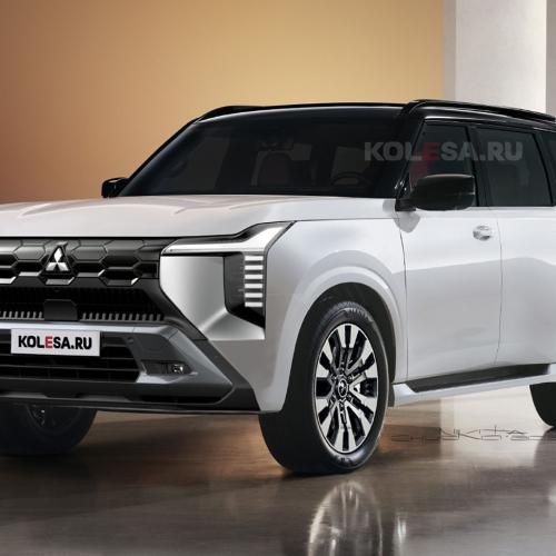 Mitsubishi Pajero render