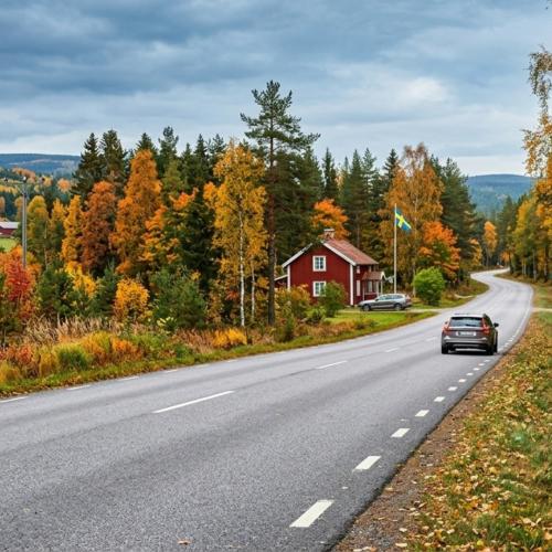 sweeden t12 road sign