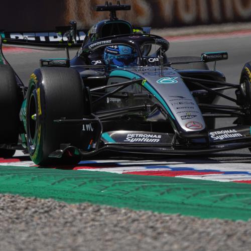 Russell pole position GP Barcelona 2026
