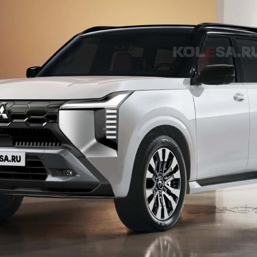 Mitsubishi Pajero render