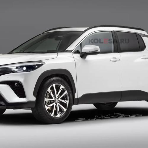 Toyota Corolla Cross Pick-up render