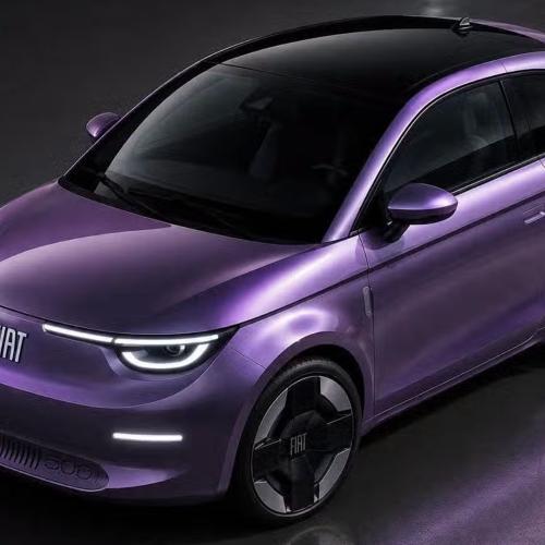 Fiat 500 2030 render