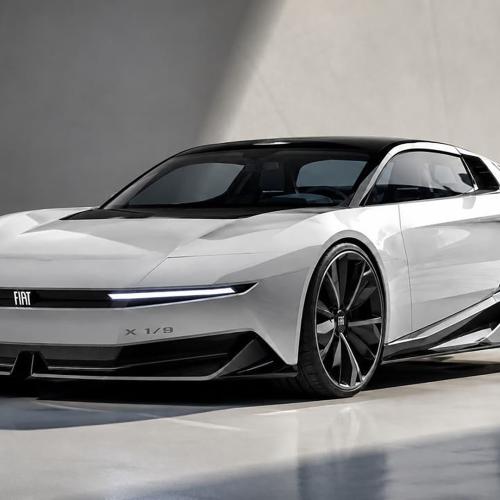 Fiat X1/9 render