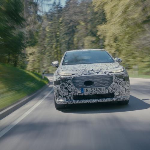 Audi A2 e-tron testing
