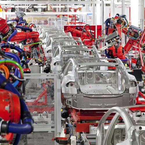 Tesla Model S factory Fremont