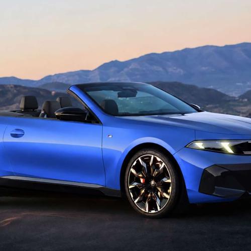 BMW i4 Convertible render