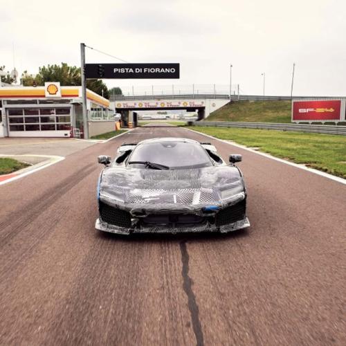Ferrari F80 testing