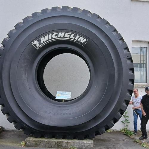 Michelin largest tyre
